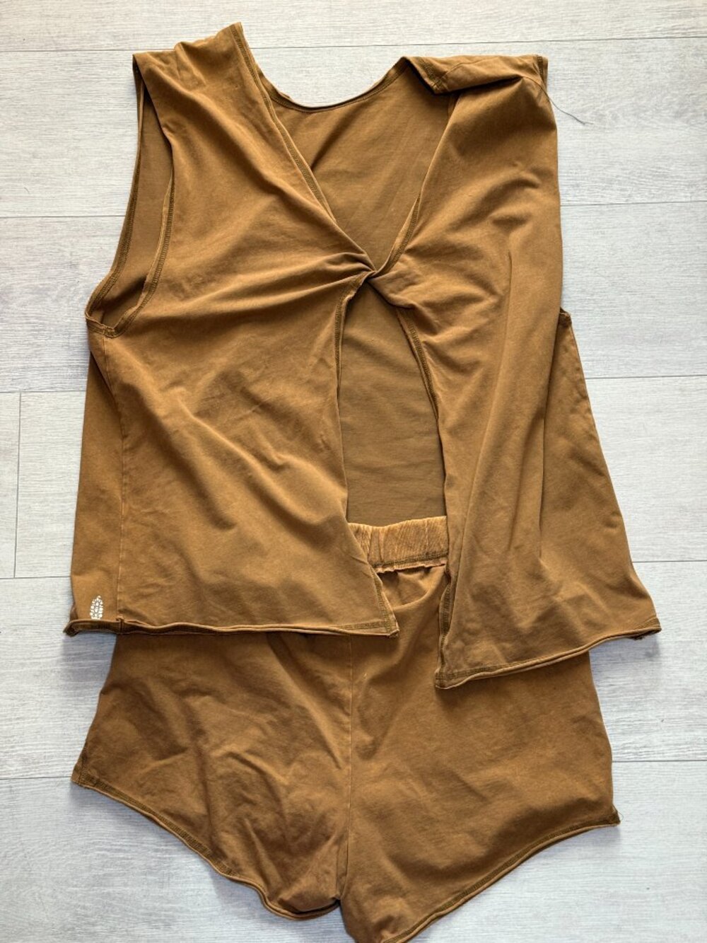 Free People Top and Short set - Size L - Picture 2 of 3